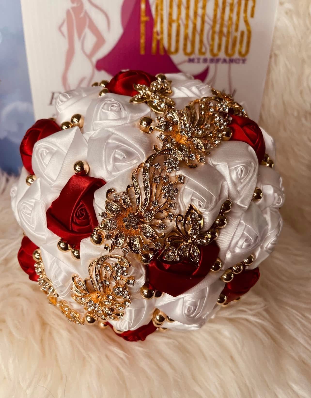 Luxury Rhinestone Bouquet For Bride Wedding,Wedding Accessories.