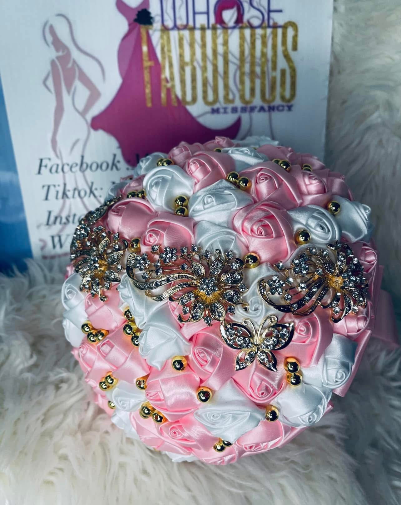 Luxury Rhinestone Bouquet For Bride Wedding,Wedding Accessories.