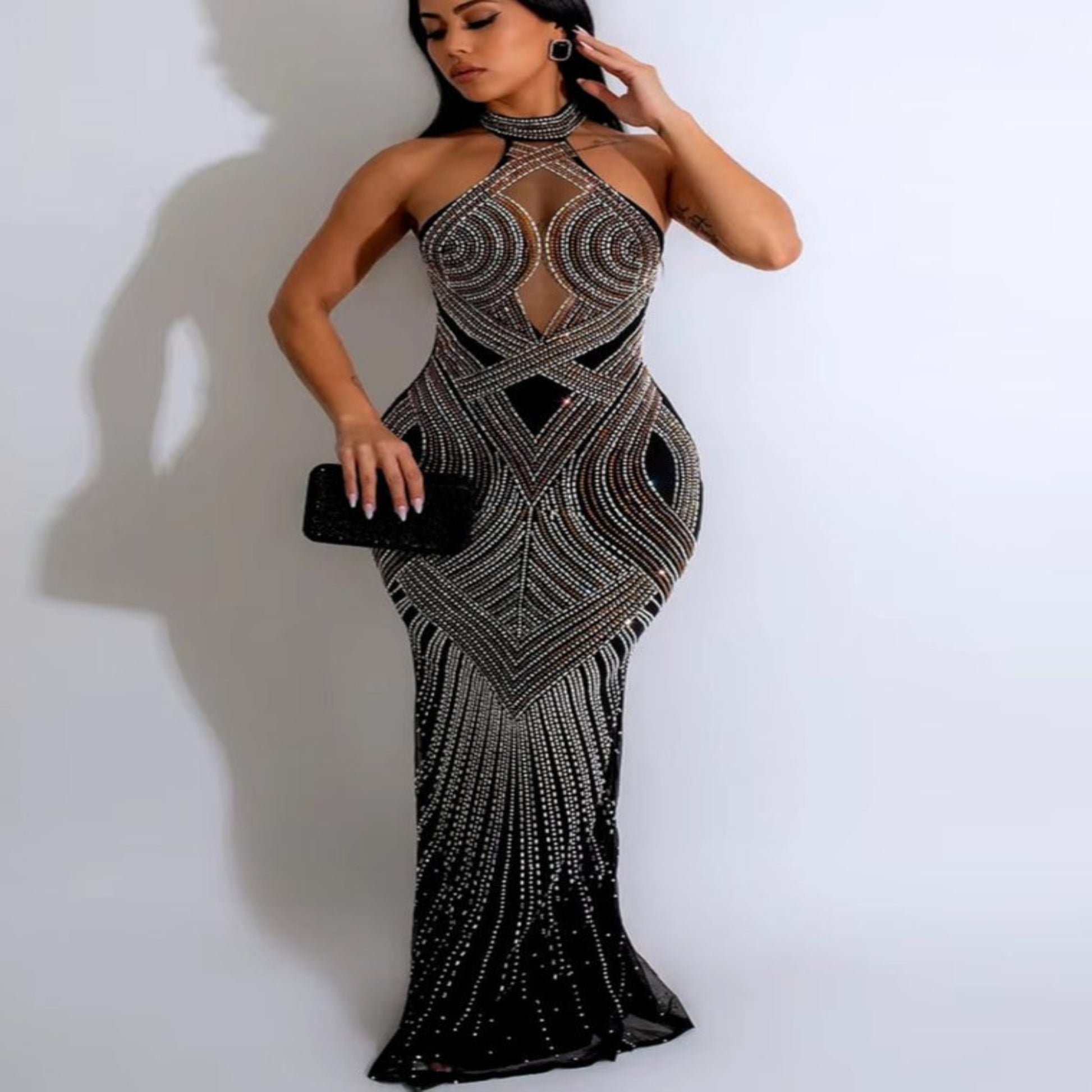 #rhinestone_dresses#whosefabulous - #crystals_accessories#accessories